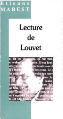 Lecture de Louvet