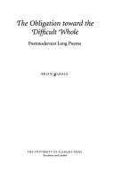 The obligation toward the difficult whole