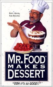 Mr. Food makes dessert