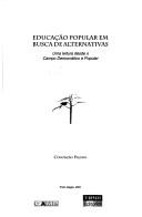Educação popular em busca de alternativas