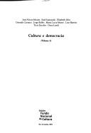 Cultura e democracia