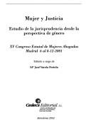 Mujer y justicia