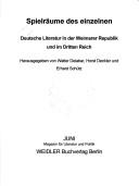 Spielräume des einzelnen