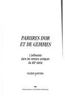 Parures d'or et de gemmes