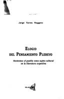 Elogio del pensamiento plebeyo