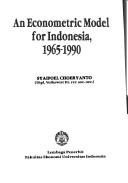 An econometric model for Indonesia, 1965-1990