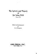 The letters and papers of Sir John Hill, 1714-1775