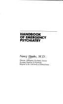 Handbook of emergency psychiatry