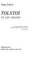 Tolstoï et les Tolstoï