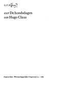 Over De hondsdagen van Hugo Claus