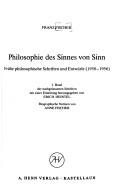 Philosophie des Sinnes von Sinn