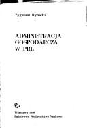 Administracja gospodarcza w PRL