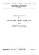 Mazurzące gwary suwalskie