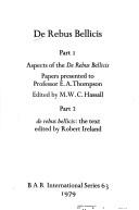 De rebus bellicis