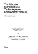 The effects of microelectronic technologies on employment prospects