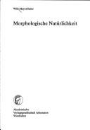 Morphologische Natürlichkeit