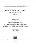 Das Inventar des Dolichenusheiligtums von Mauer an der Url (Noricum)