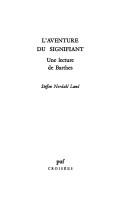 L' aventure du signifiant