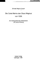 Die Carta marina des Olaus Magnus von 1539