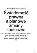 Świadomość prawna a planowe zmiany społeczne
