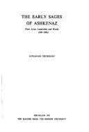 Ḥakhme Ashkenaz ha-rishonim