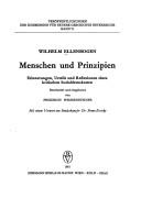 Menschen und Prinzipien