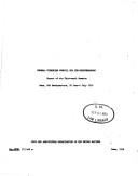 Report of the thirteenth session