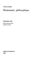 Voltaire, Dictionnaire philosophique