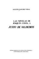 Las novelas de Joaquín Costa
