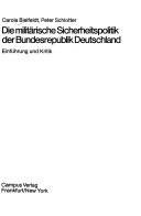 Die militärische Sicherheitspolitik der Bundesrepublik Deutschland