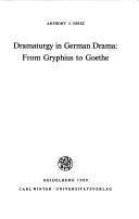 Dramaturgy in German drama