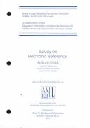 Survey on electronic reference
