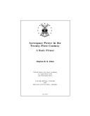 Aerospace power in the twenty-first century