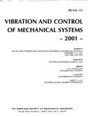 Vibration and control of mechanical systems, 2001