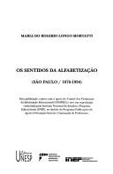 Os sentidos da alfabetização