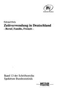 Zeitverwendung in Deutschland