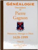 Descendants de Pierre Gagnon