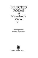 Selected poems of Nirmalendu Goon