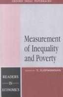 Measurement of inequality and poverty