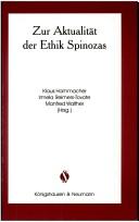 Zur Aktualität der Ethik Spinozas