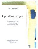 Opernübersetzungen