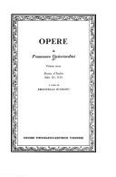 Opere di Francesco Guicciardini