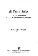 All this is ended