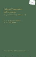 Cultural transmission and evolution