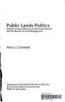 Public lands politics