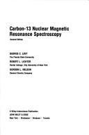 Carbon-13 nuclear magnetic resonance spectroscopy