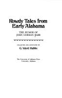 Rowdytales from early Alabama
