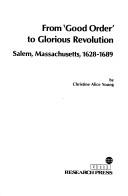 From "good order" to glorious revolution