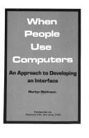 When people use computers