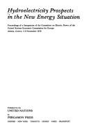 Hydroelectricity prospects in the new energy situation
